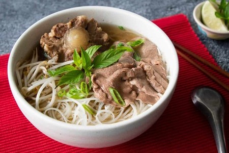 bowl of pho