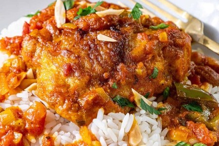 country captain chicken with rice